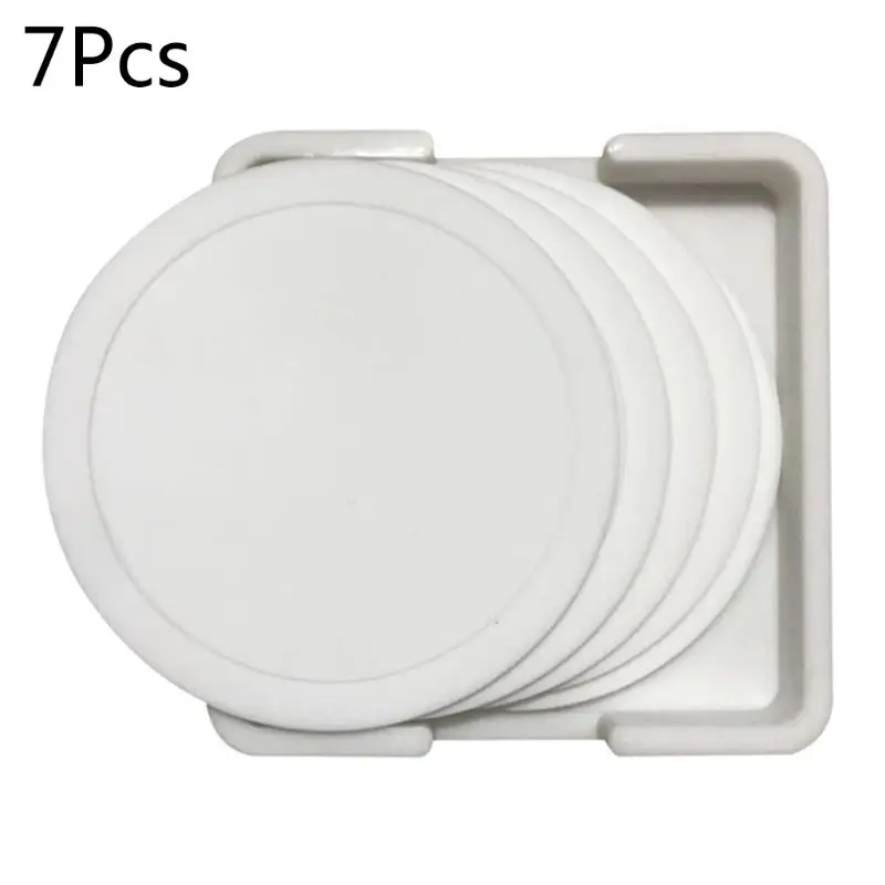 Набор нескользящих силиконовых подставок для питья 7 шт. набор чашек | Дом и сад