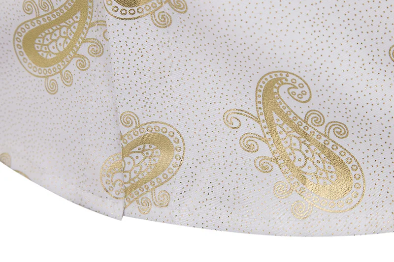 Мужская повседневная одежда Nightlcub рубашки 2019 модная рубашка Хенли с пейсли