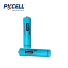 Аккумуляторная батарея PKCELL 10440, литий-ионная батарея 3,7 в, 350 мАч, ICR 10440, AAA, 2 шт.