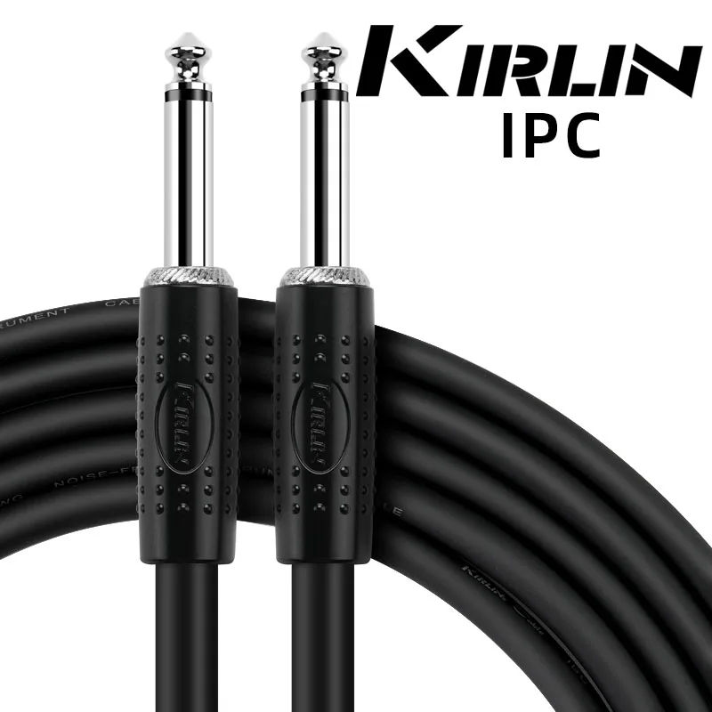 

Аудиокабель Kirlin IPC серии 6,5 мм штекер-штекер, кабель шумоподавления, подходит для подключения различных музыкальных инструментов