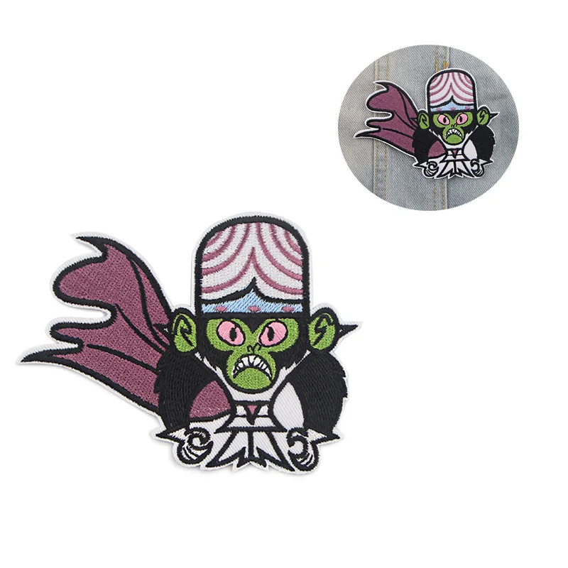 R961 1 шт мультяшный злодей обезьяна крутая фигура Pacth наклейки утюжок на Патчи для