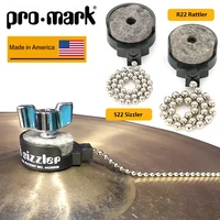 promark by daddario s22 sizzler 22 or smaller or r22 cymbal rattler
