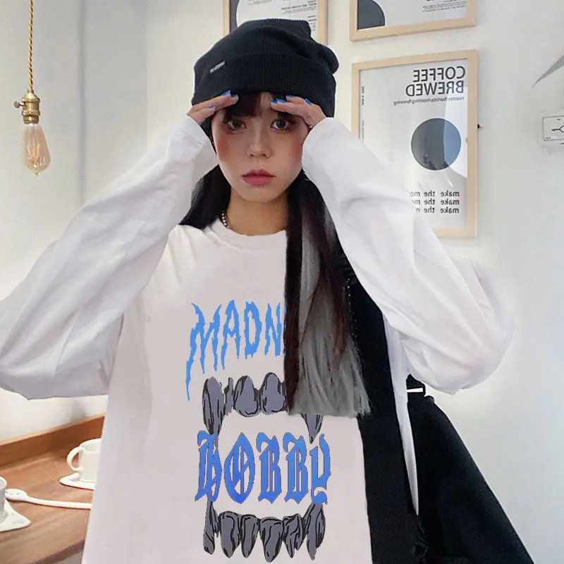 

Spring and Autumn Salt Women's Clothing Japanese Loose Lazy Style Top 2021 Popular Korean New Long-Sleeved T-shirt Bottoming