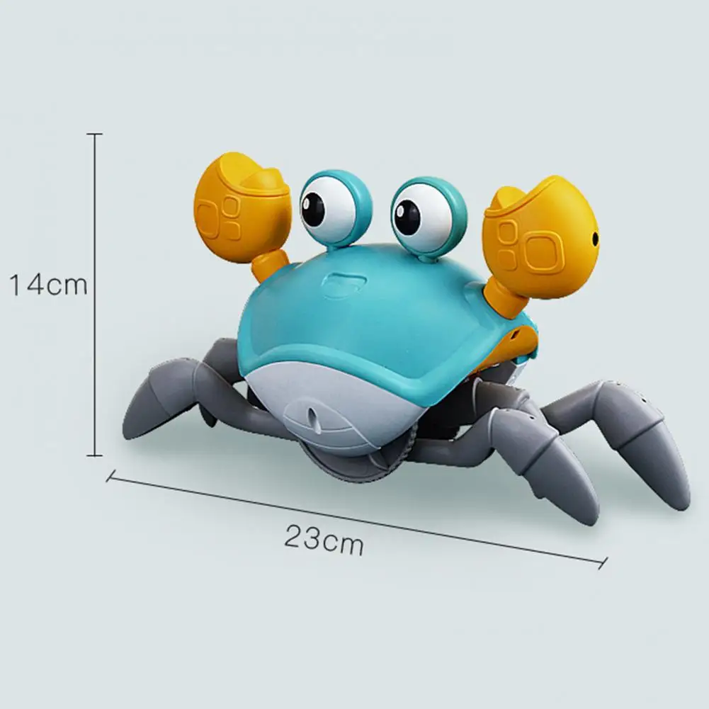 

Induction Toy Educational Intelligent Induction 2 Colors Obstacle Avoidance Crawler Interactive Toy Crab Children's Toys