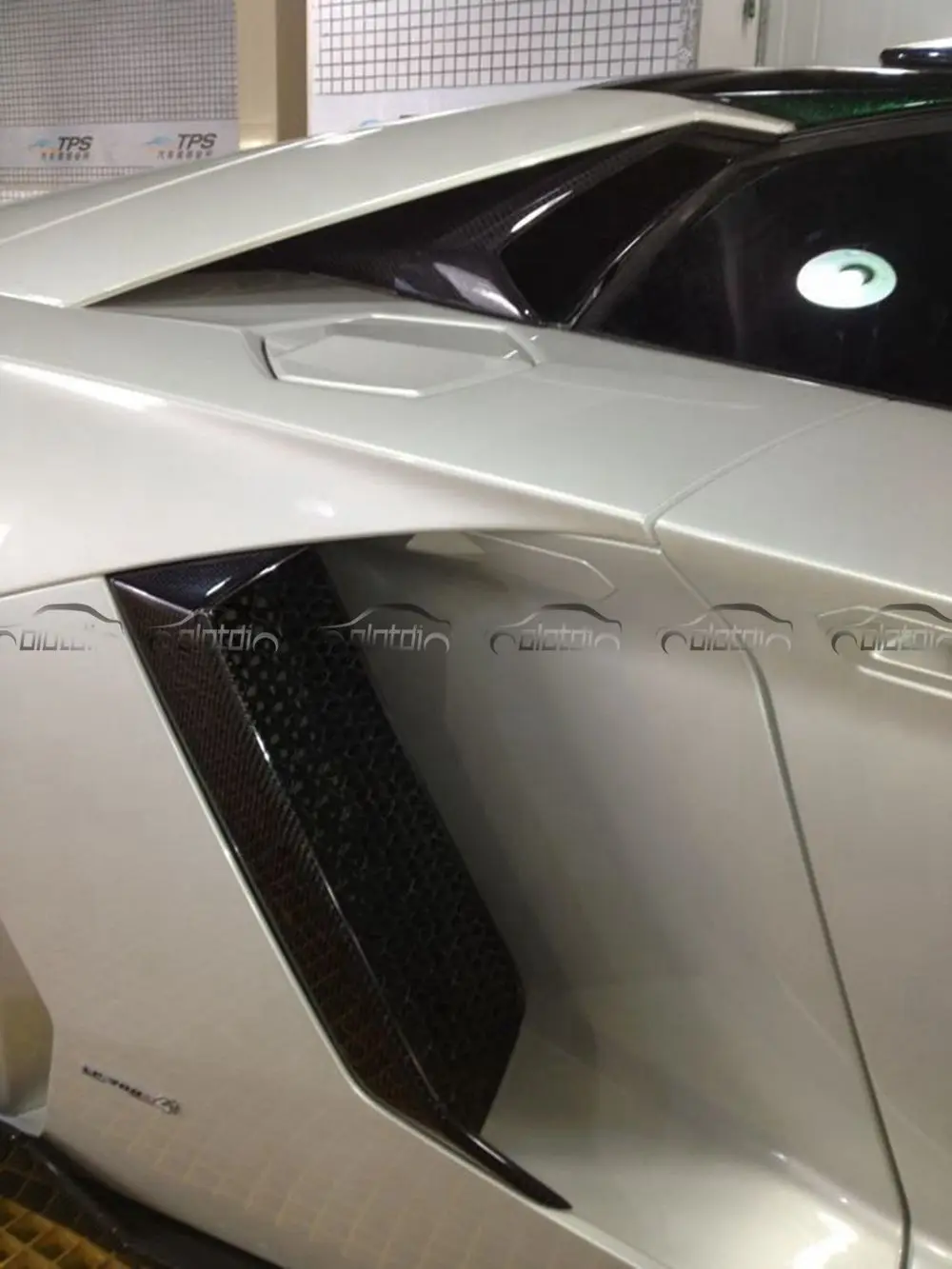 OLOTDI Side Vent Air Intake 2012-2016 C Pillar Outlet Tuyere Draught Place Wind-gap for Lamborghini AVENTADOR LP400-4 | Автомобили и