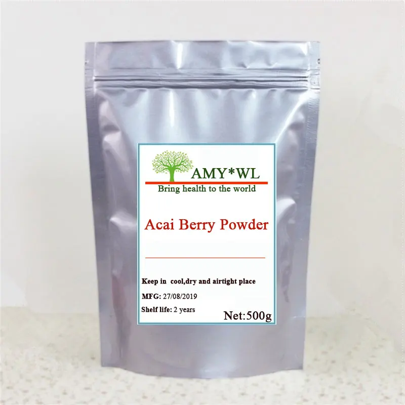 Высококачественный органический порошок ягод асаи Экстракт Ягод Асаи 10:1 против