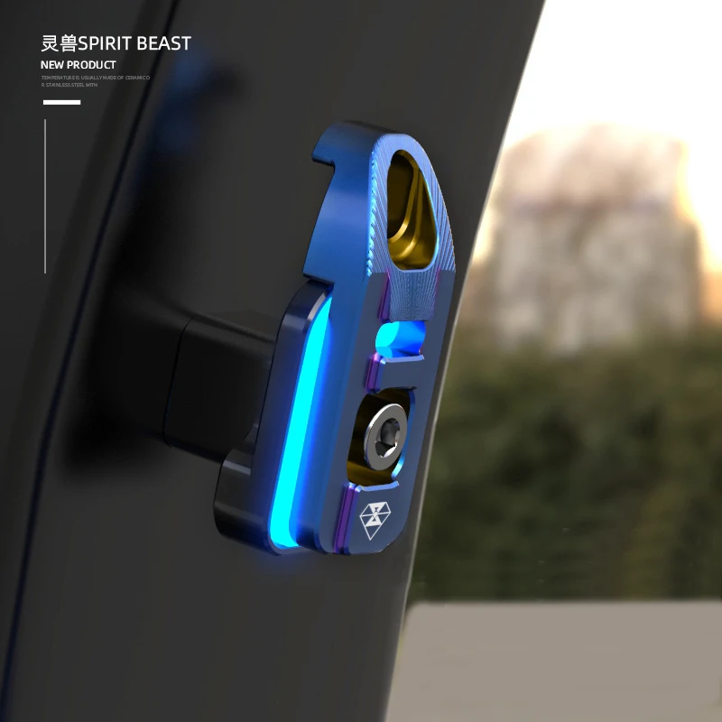Крючок для багажа со светодиодной подсветкой SPIRIT BEAST мотоцикла Honda Yamaha Suzuki PIAGGIO VESPA