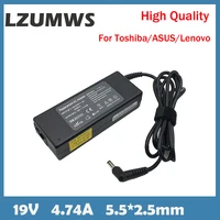 19v 4 74a 90w 5 52 5mm laptop charger power for asus toshibalenovotoshiba laptop