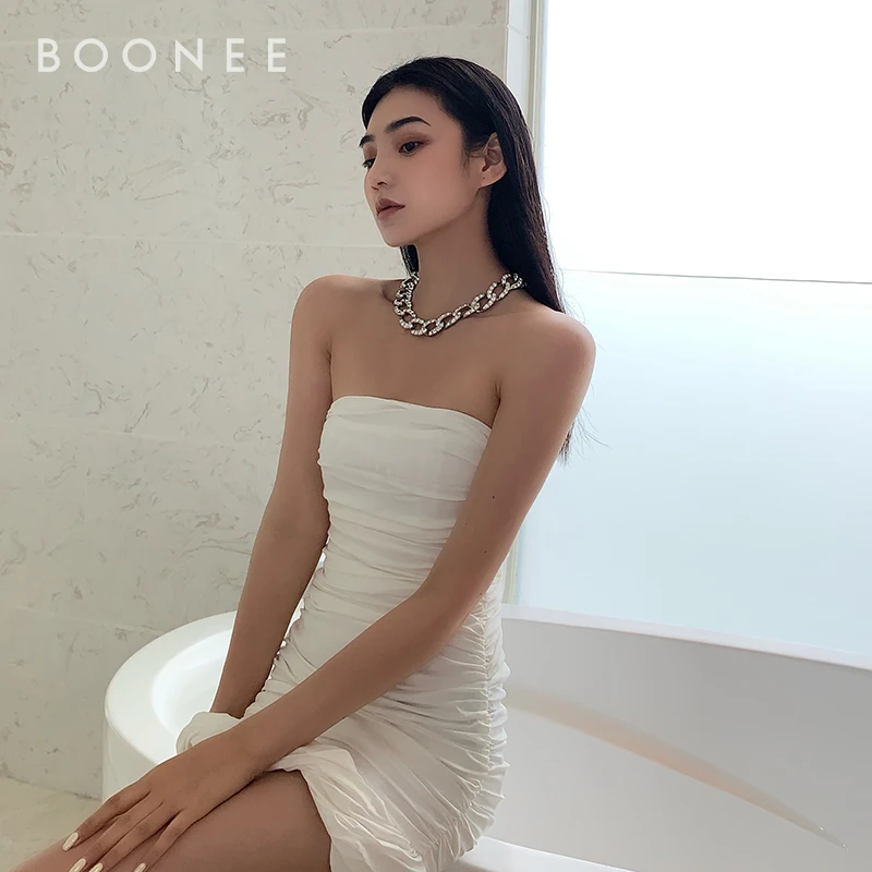 Модное геометрическое ожерелье из металла с пряжкой в европейском и