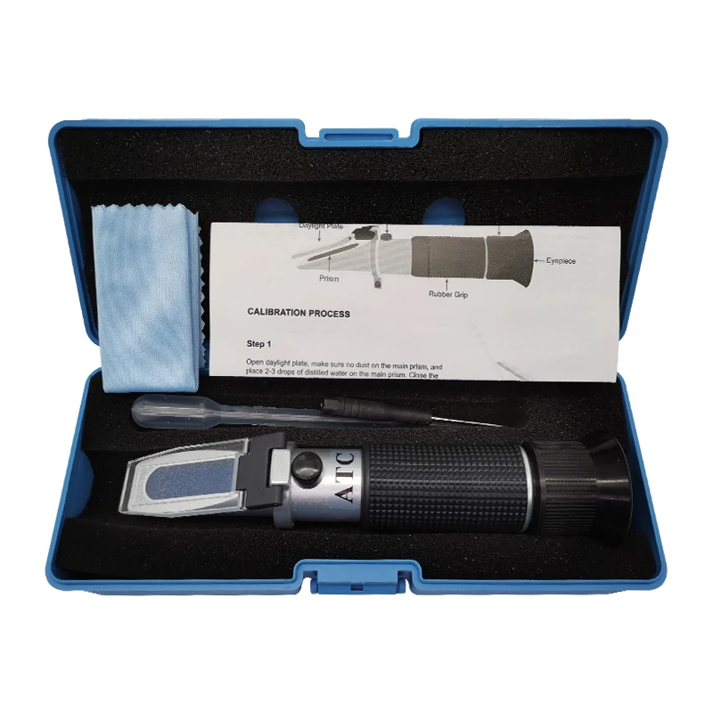Cats Dogs 2~14g/dI Serum Protein Concentration Meter Pet Hemoglobin Measurement Urine Refractometer 1.000-1.060sg Test | Инструменты