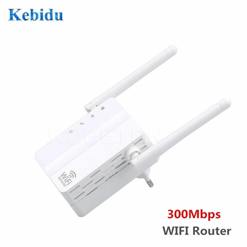Беспроводной Wi Fi роутер KEBIDU 300 Мбит/с усилитель сигнала удлинитель домашней сети