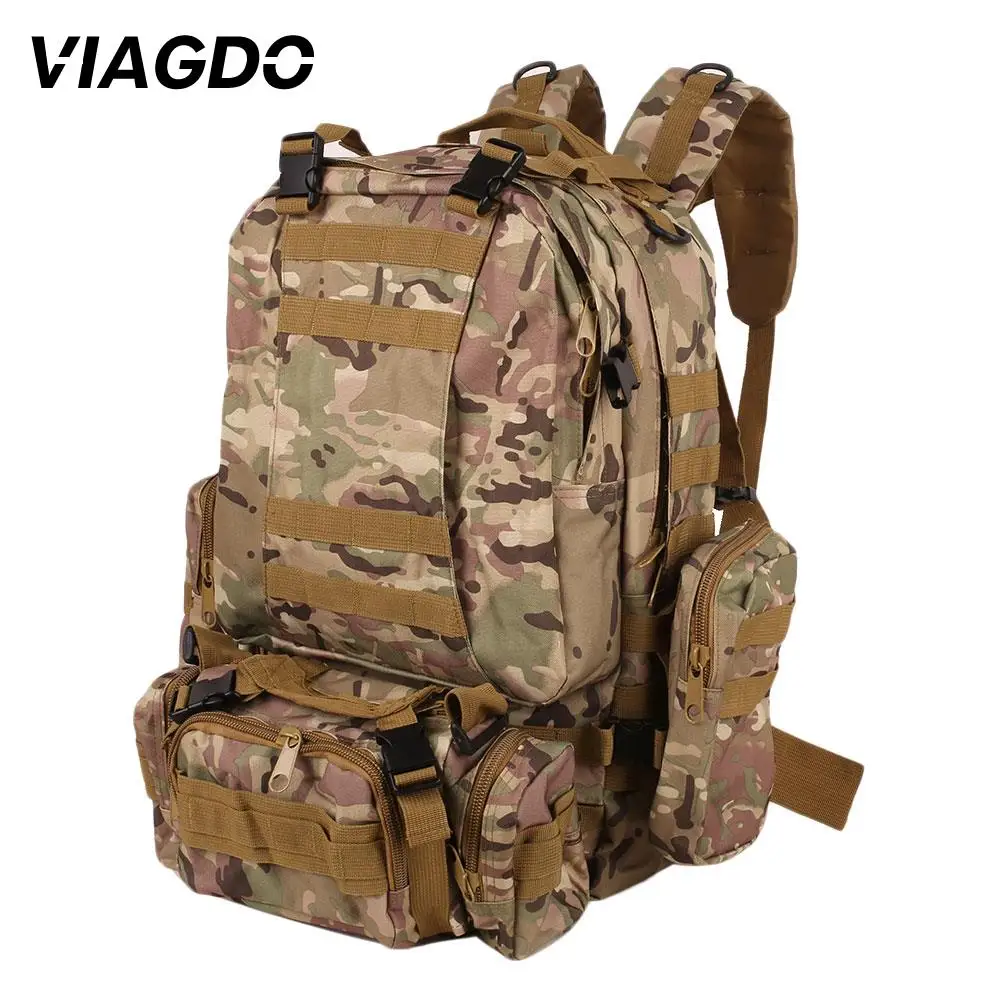 Тактический рюкзак 4 в 1 военная спортивная сумка для отдыха на открытом воздухе