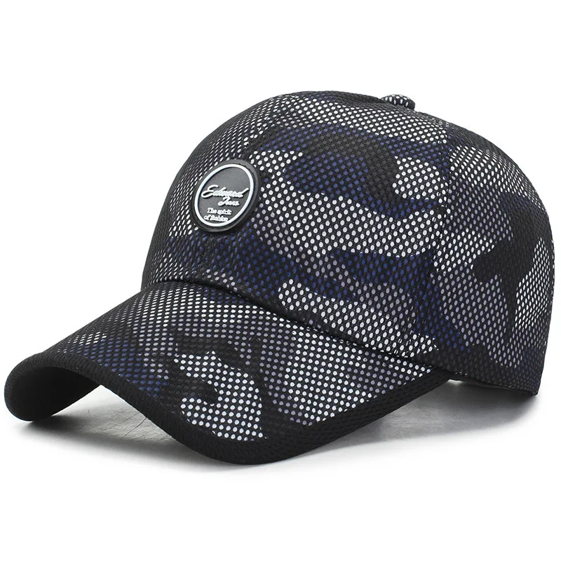 

Summer Army Camouflage Male Baseball Cap Embroidered Men Caps Outdoor Sports Tactical Dad Trucker Hats Casual Hunting Peaked Cap