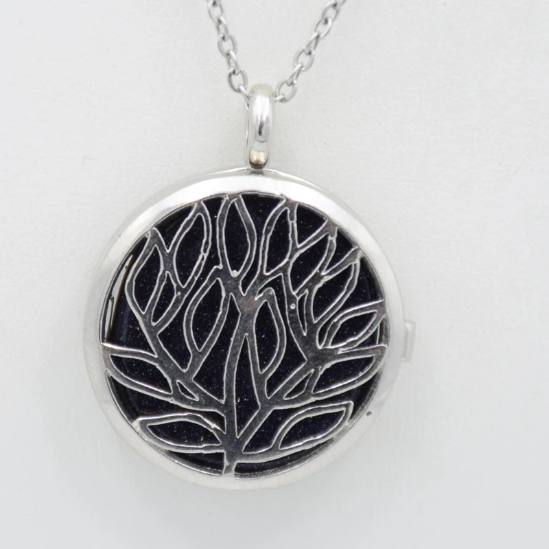 Круглый Снежный ажурный медальон Подвеска для ожерелья с натуральными камнями