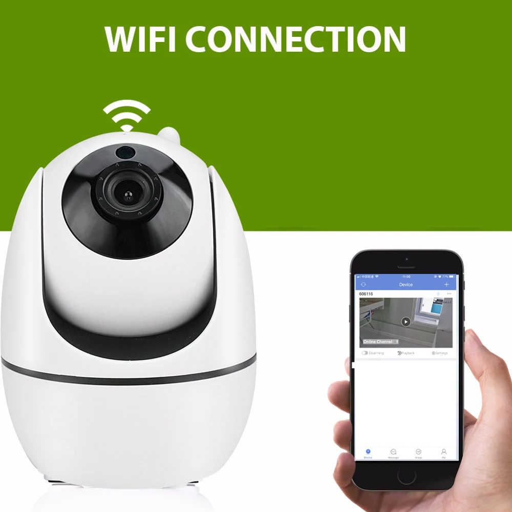 HD 2MP AI человека автоматическое отслеживание IP Камера приложение TUYA WiFi Pan Tilt