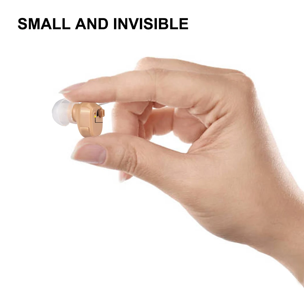 Слуховой аппарат мини размер Внутреннее ухо Невидимый звуковой приемник