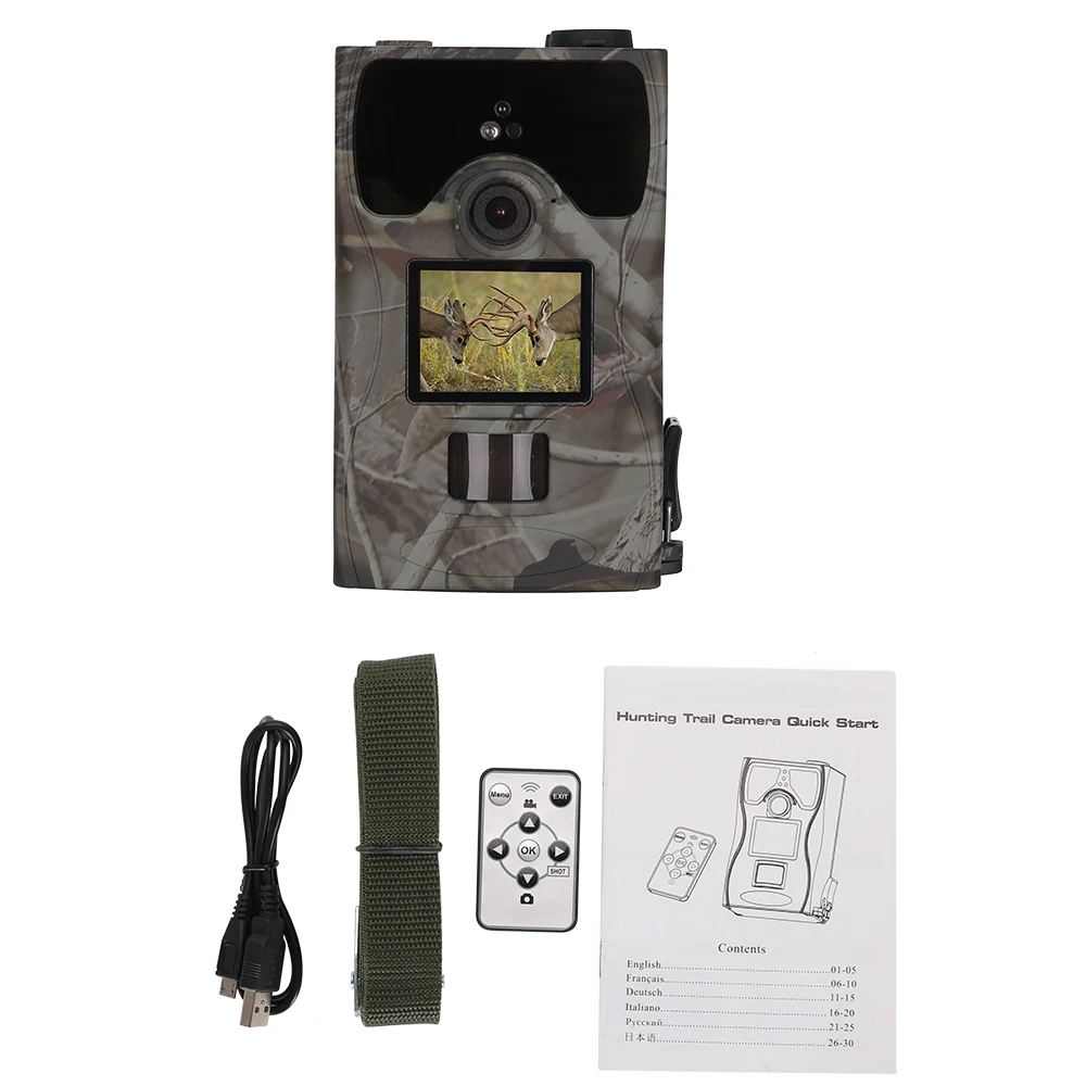 

Trail Hunting Camera HC802A 16MP Infrared Mobile Cameras Photo Traps 1080P Wildlife Cams