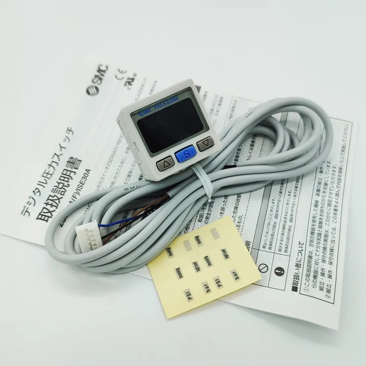 Pressostato de Pressão Positiva e Barómetro de Pressão Digital f ml Pressão Negativa Ise – Zse30a-01-d-l b