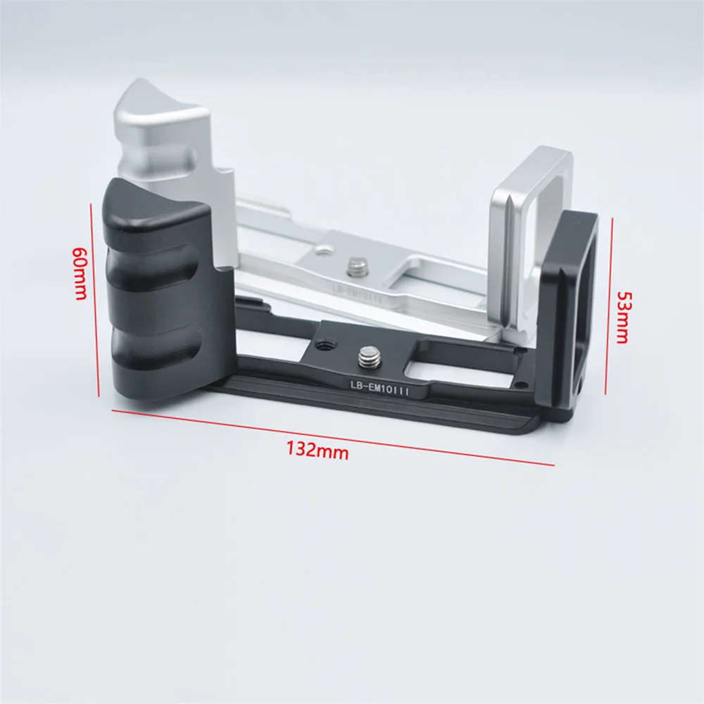 

Sophisticated L Bracket Vertical Clapper Quick Release Plate Grip Double Handle for Olympus E-M10III E-M10IIIs Mark III