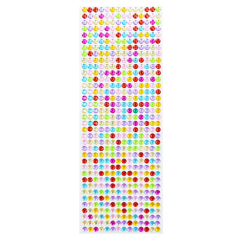 504 шт./лот 6 мм самоклеящаяся наклейка для мобильного телефона автомобильного 65Z |