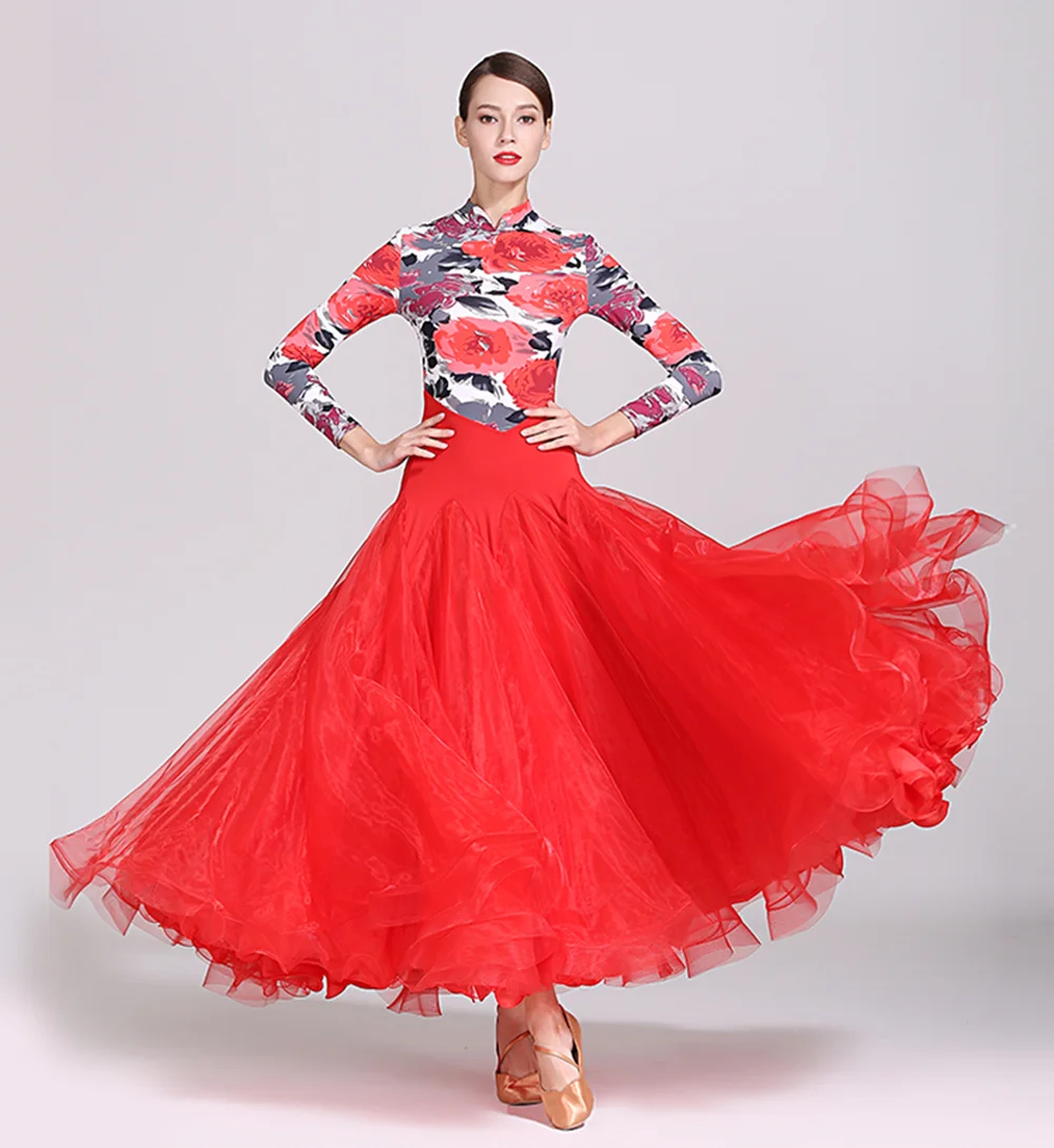 Новинка Платье для бальных танцев латинского Танго стандартное платье модное