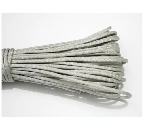 Light Grey 30FT 550lb парашютный шнур с 7 ключевого веревка 4 мм диаметр для кемпинга Пеший Туризм на открытом воздухе дома 9,1 м сплошной Цвета - Цвет: Light Grey