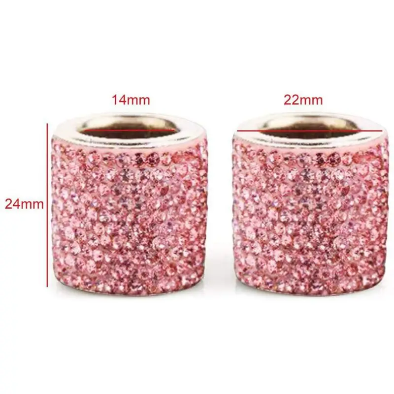 Автомобильное сиденье с алмазным кольцом 2 шт. украшение для автомобиля