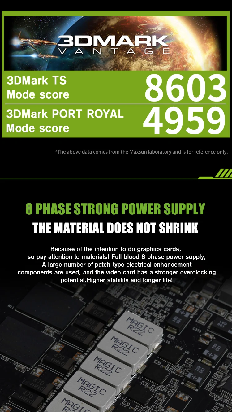 MAXSUN графическая карта rtx 2060 Super Terminator 8G pc видеокарта NVIDIA GDDR6 1470MHz 256bit 14000MHz 12nm HDMI+ 3DP+ DVI gtx 960