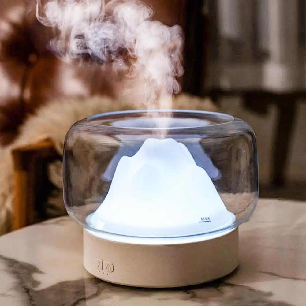 

Mountain View Home Desktop Humidifier Portable Personal Ultrasonic Silent Humidifier Aromatherapy Machine Office Super Quiet