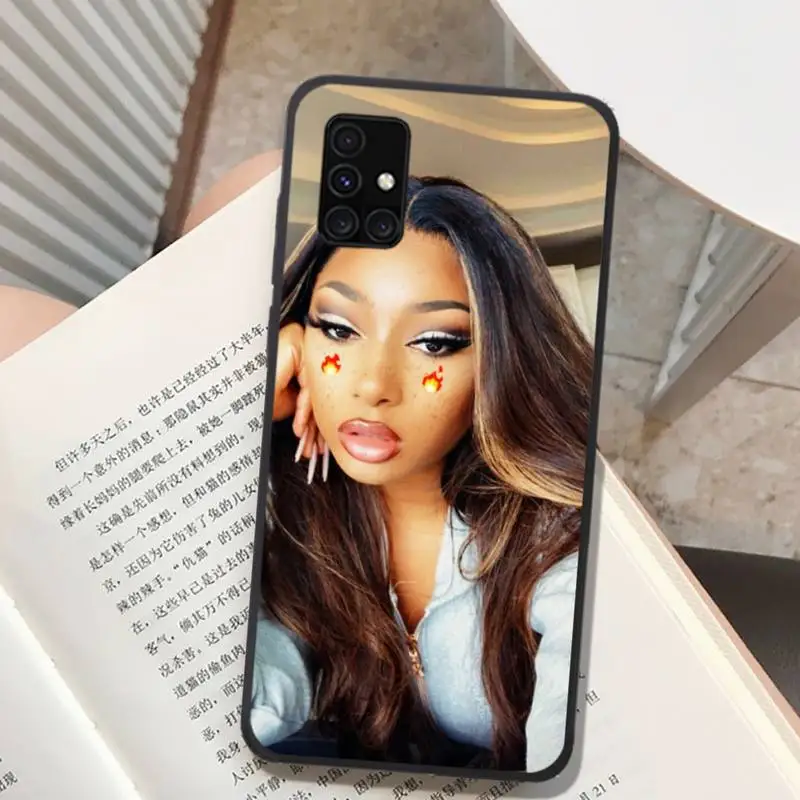 

Megan thee stallion Rapper Phone Cases for Samsung A91 01 10S 11 20 21 31 40 50 70 71 80 A2 CORE A10