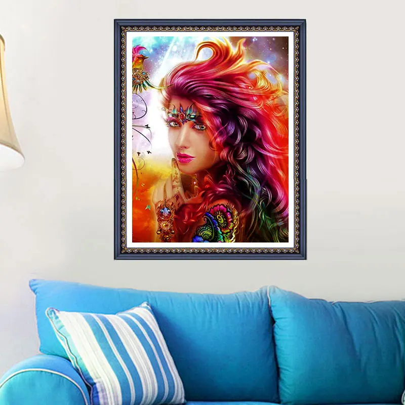 Полная квадратная/круглая Алмазная картина для женщин 5D DIY вышивка Стразы