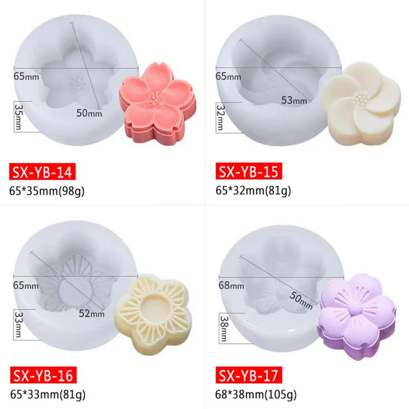 Силикагель Mooncake силиконовая форма Торт Желе помадка ручной работы мыло печенье