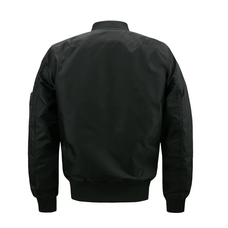 Осенние мужские спортивные куртки большого размера мужская куртка пилот