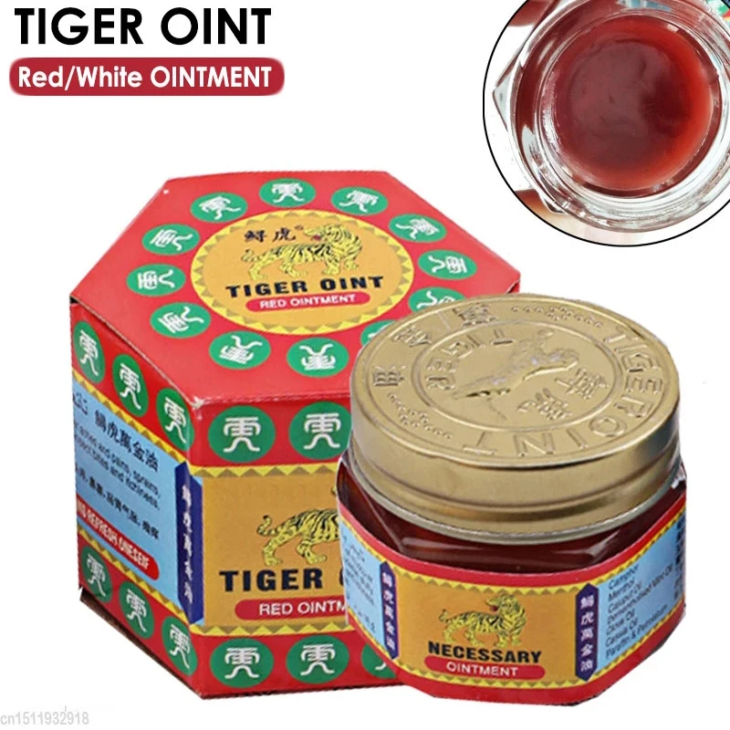 

100% оригинальный красный тигровый бальзам, мазь Chiense, болеутоляющее средство, бальзам для мышц, средство для успокоения зуда