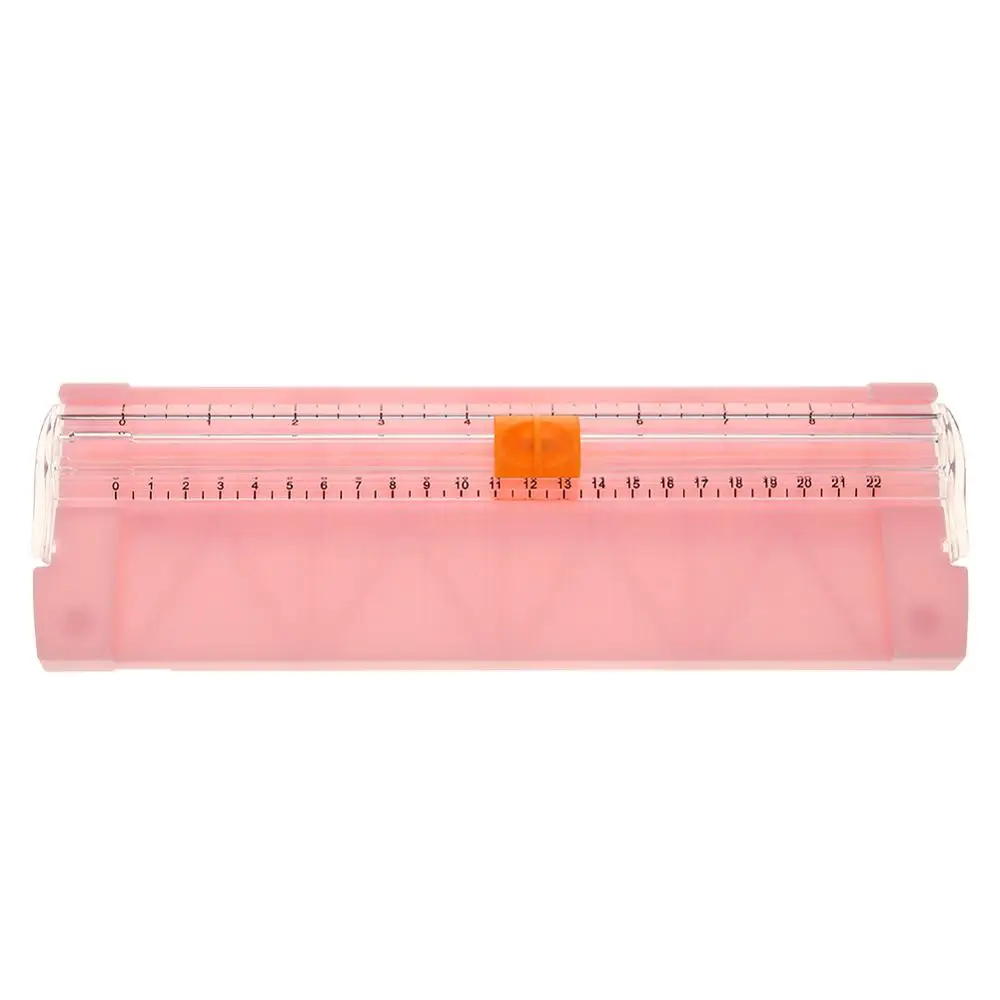 A5 Paper Trimmer Портативный A5/A4 триммер для бумаги и прецизионное лезвие для резки бумажных карт, Запасной нож, художественный триммер, фоторезы, коврики, лезвия, офисный набор - Цвет: A5 Paper Trimmer