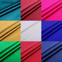lychee life 50150cm pure color silk elastic satin fabric yarn anti wrinkle wedding dress fabric diy sewing material