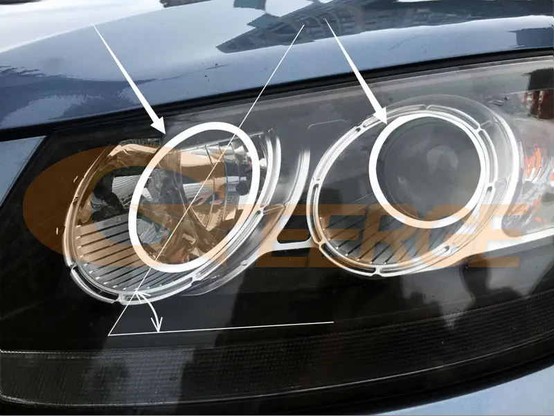 Для Hyundai Santa Fe II CM 2007 2008 2009 2010 2011 2012 отличный ультра яркий COB комплект светодиодов