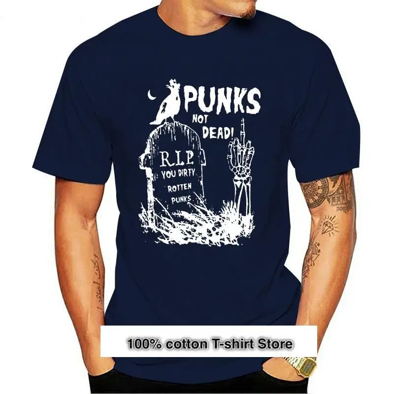 

Camiseta de THE exploted-Punks Not Dead-полоса панк-рок escoa, высокие S a 6XL