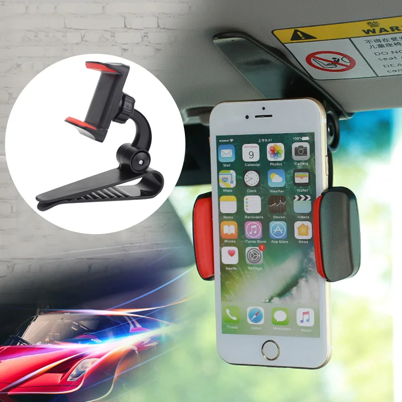 1 шт. Универсальный Автомобильный держатель для телефона на солнцезащитный