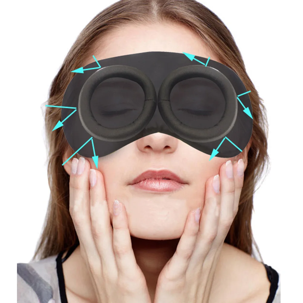 Маска для сна повязка на глаза Манта модульная Регулируемая 3D дышащая Повязка На Голову Повязка На глаза ночная маска очки для сна