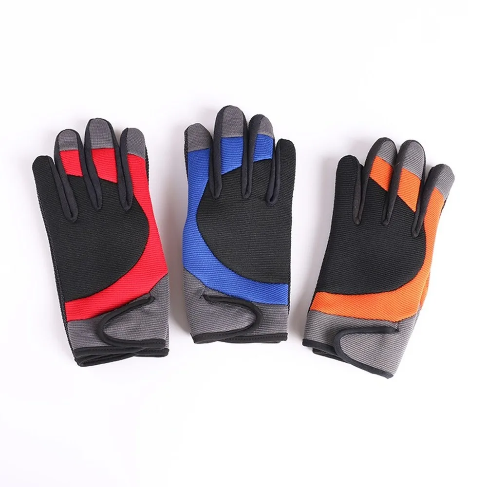 

Winter new men's and women's gloves warm and velvet outdoor sports cycling non-slip long finger gloves