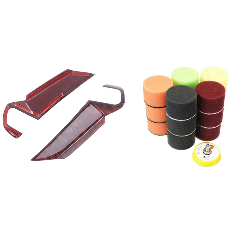 

Магнитная пластина, плоский волновой полировальный диск, набор губчатых колес с украшением автомобильного рулевого колеса, ободок