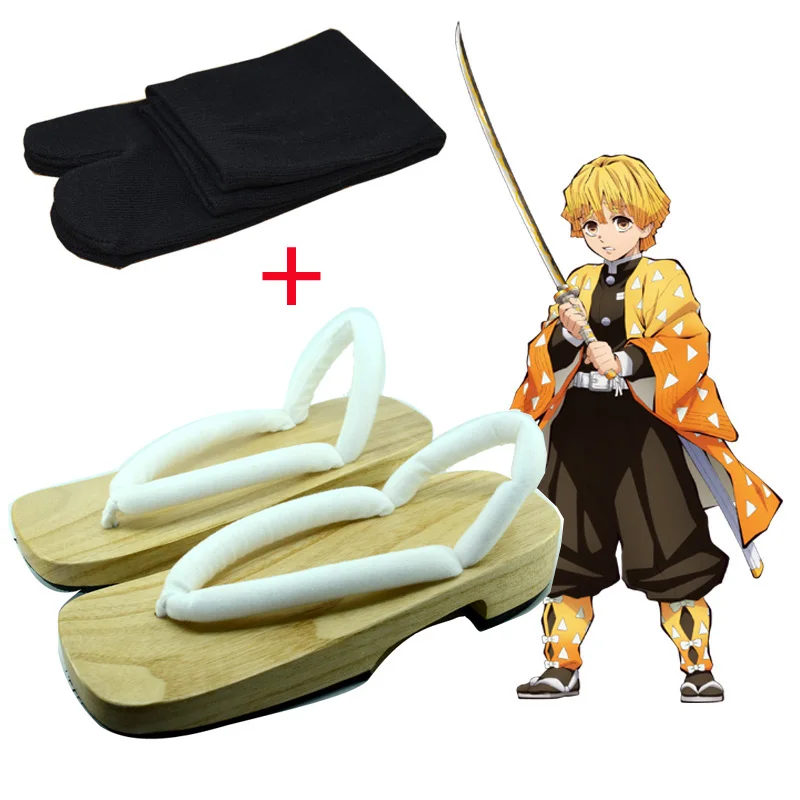 DIOCOS рассекающий демонов Geta Kimetsu no Yaiba Nezuko косплей костюм обувь Tanjirou Shinobu Kochou Zenitsu