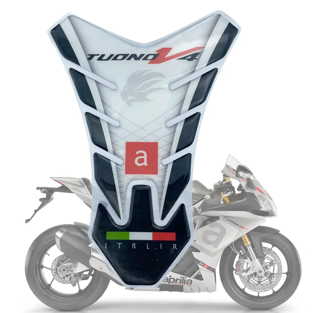 

Motorcycle Fuel Tank Pad Protection Sticker Decal Fairing Kit Knee Fuel For Aprilia RSV4 RSV1000R Caponord 1200 Dorsoduro 750