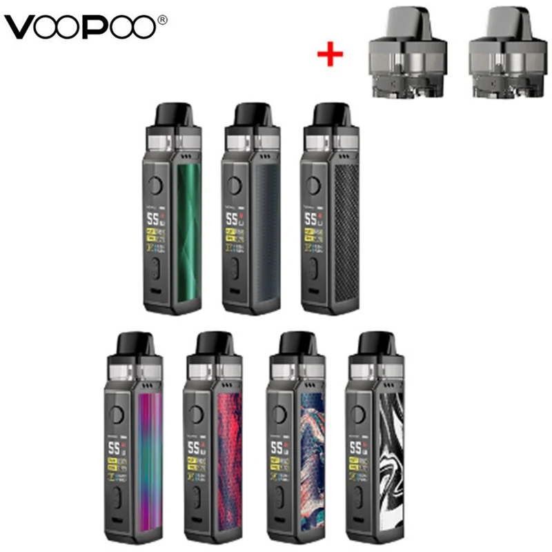 Новый оригинальный VOOPOO VINCI X 70W Pod Комплект с 0 96 дюймовым экраном Питание от одной