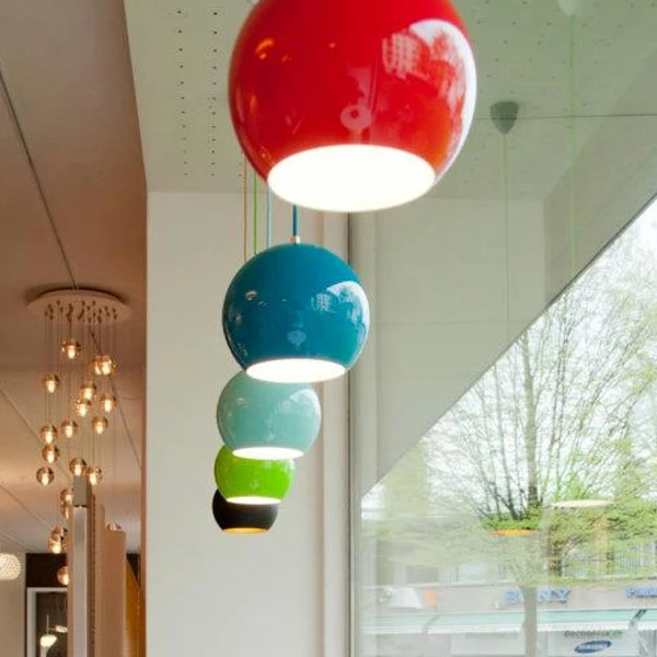 Кухонный Современный модный простой светодиодный подвесной светильник для