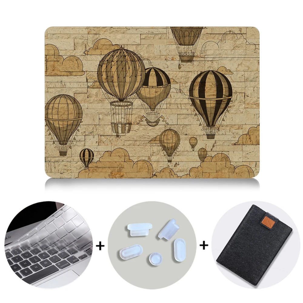 MTT чехол в стиле ретро для Macbook Air 11 13 Pro 13,3 16 15 retina с сенсорной панелью для apple mac book 12 дюймов a1534 чехол для ноутбука - Цвет: MB05