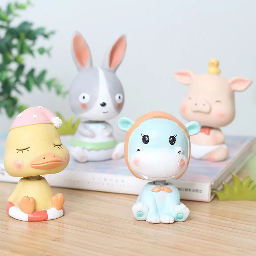 Фигурки животных со встряхивающейся головой домашнее и офисное настольное