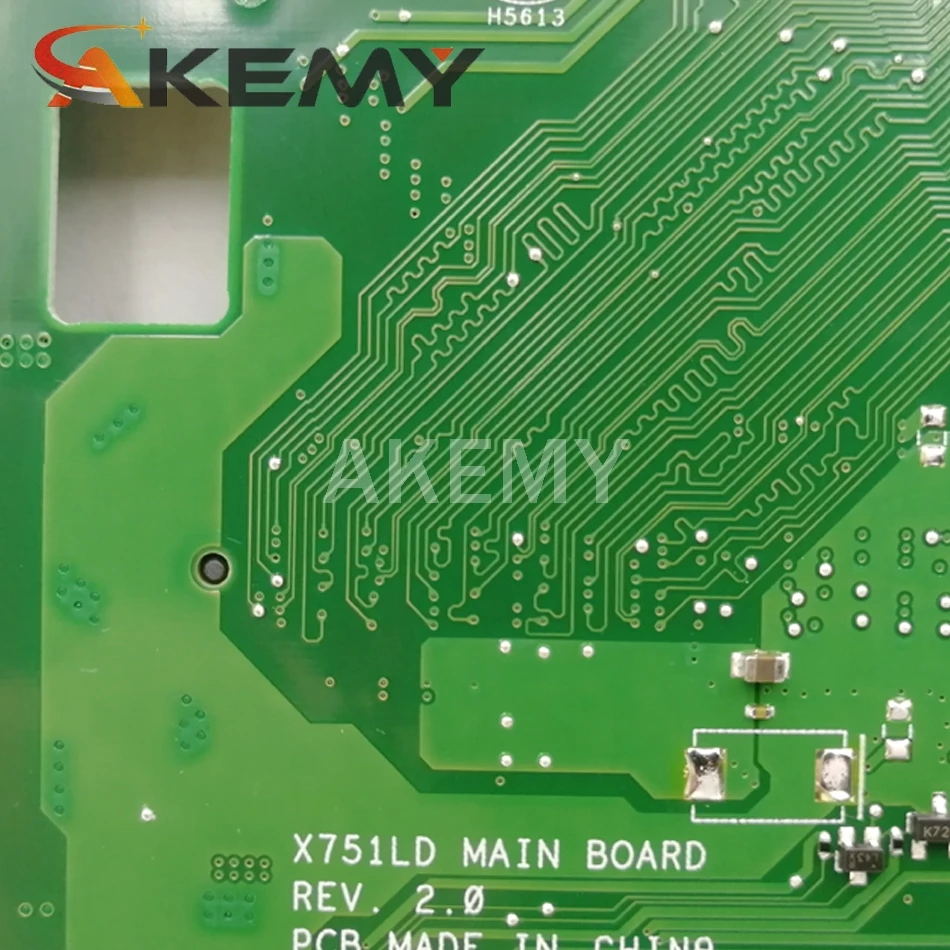 X751LD для ASUS X751LN X751LJ K751L материнская плата ноутбука I7-4500U процессор 4 Гб RAM с