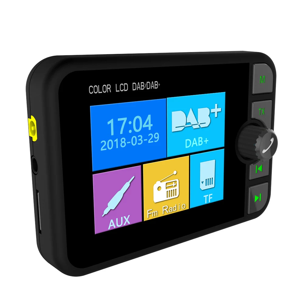 P10 мини DAB+ FM цифровое радио портативный карманный DAB+ приемник с наушником ЖК-дисплей аккумуляторная батарея
